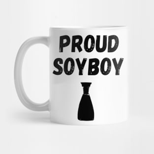 Proud Soyboy Asian Joke Design Mug